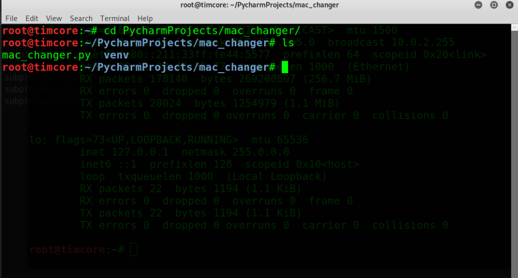 /PycharmProjects/mac_changer