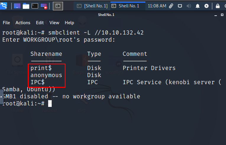 В большинстве дистрибутивов Linux, smbclient уже установлен. Его можно запустить с помощью команды: «smbclient -L //ip-addr»