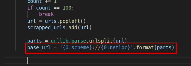 base_url = '{0.scheme}://{0:netloc}'.format(parts)