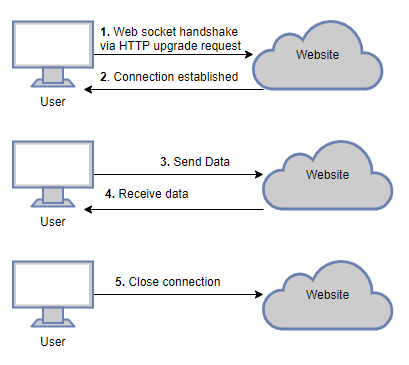 Web socket connection