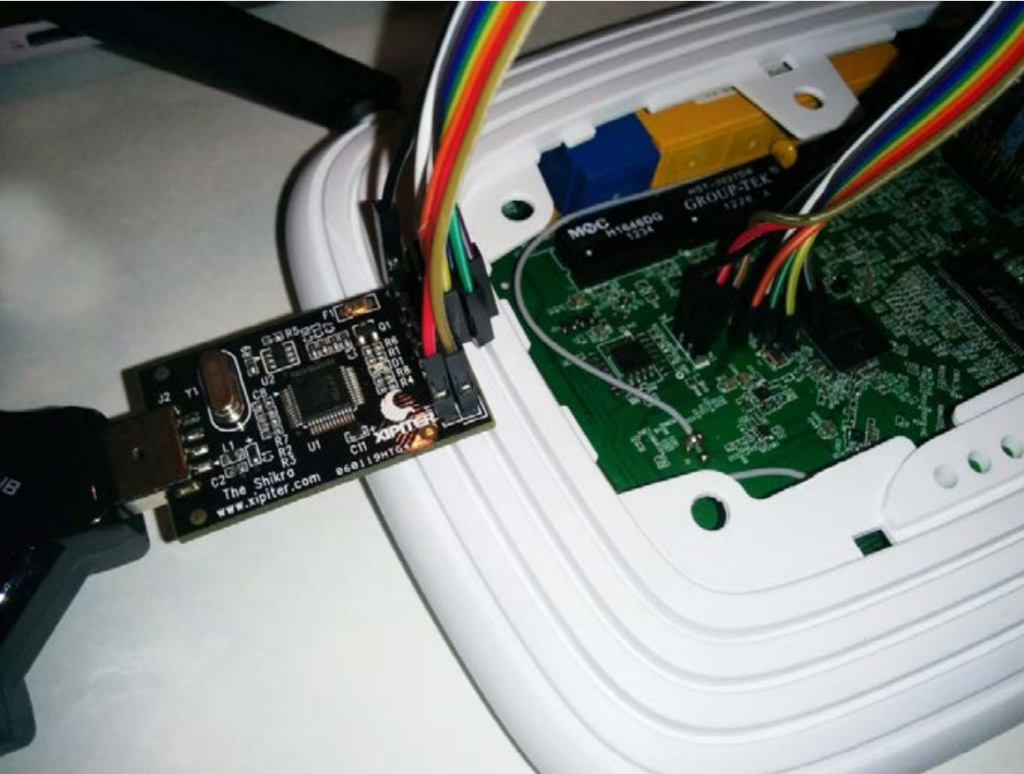 Connecting the UART to Cisco Meraki MR18 wireless access point