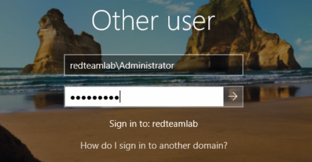 Sign-in window