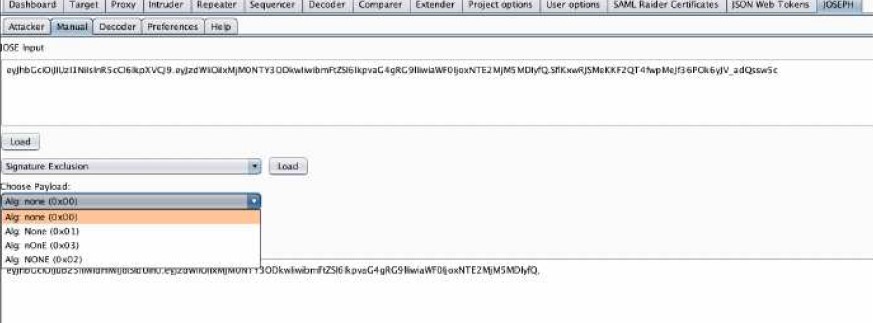 Json Web Token Attacker