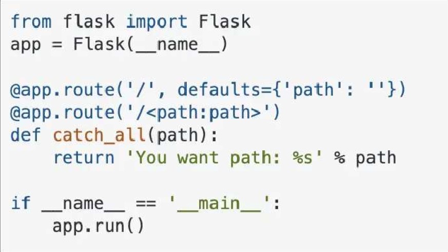 flask framework