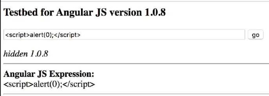  Если вы не знаете и тестируете XSS на сайте Angular, вы можете попробовать что-то вроде этого