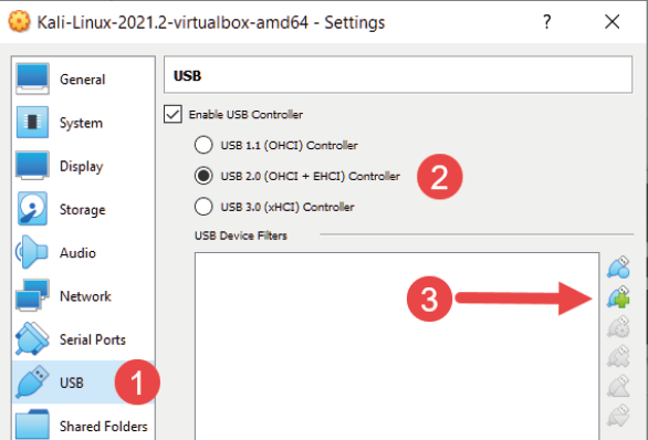 Adding a USB device