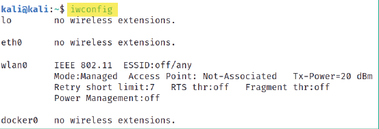 Viewing the wireless adapter's status