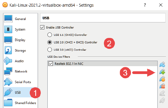 Adding the USB wireless adapter