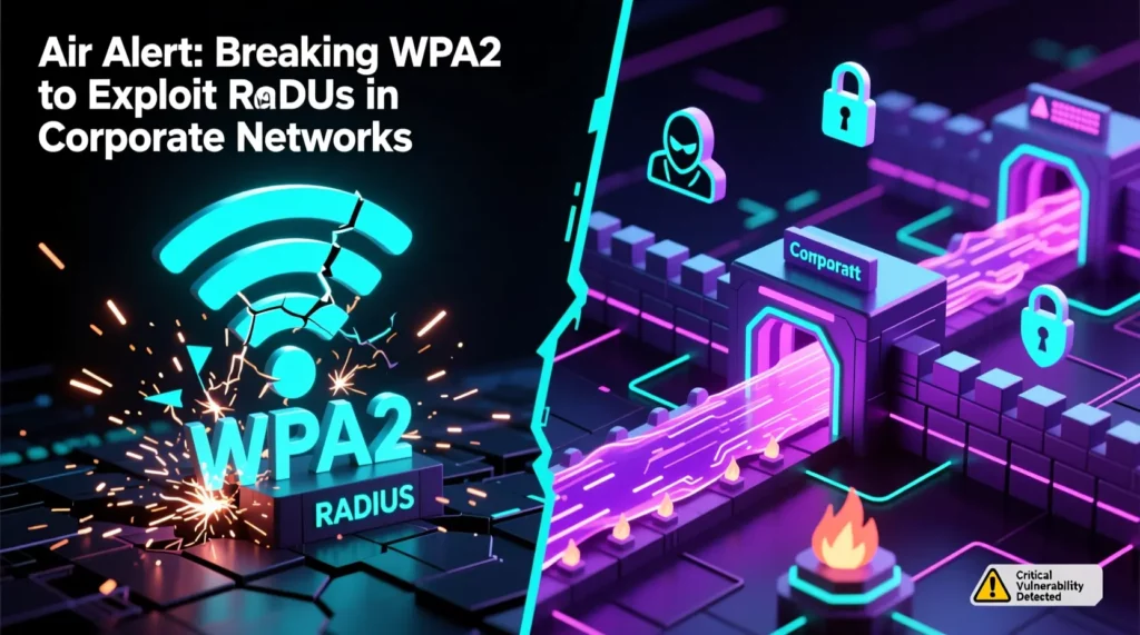 Air Alert: Breaking Wi-Fi from WPA2 to corporate networks with RADIUS
