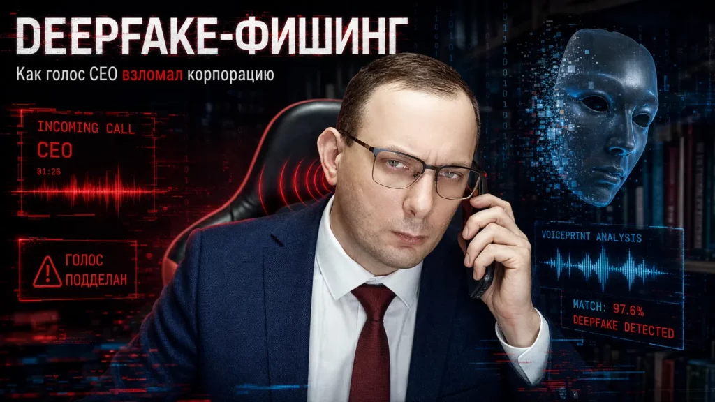 Deepfake-фишинг: как голос CEO взломал корпорацию