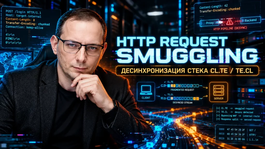HTTP Request Smuggling: десинк-атаки CL.TE/TE.CL, которые ломают весь reverse-proxy стек
